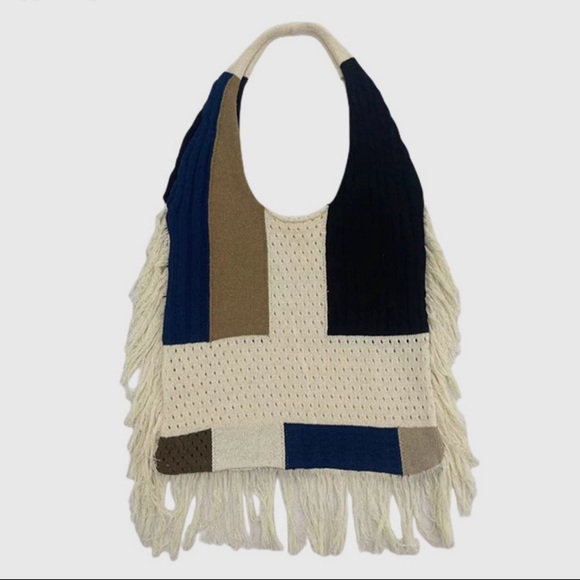 Fabulous Chic Boho Knit Tote bag - Picture 2 of 3